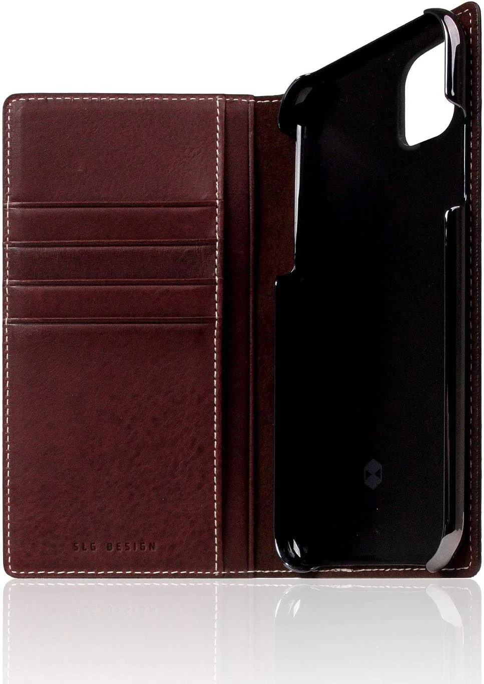 کیف چرمی فولیو مدل SD17908i61R مناسب برای آیفون 11، چرم ماینروا باکس، قهوه ای