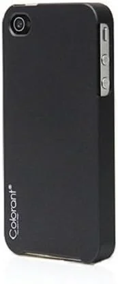 قاب محافظ شیک و رنگارنگ برای آیفون 4/4S - مشکی P-7011