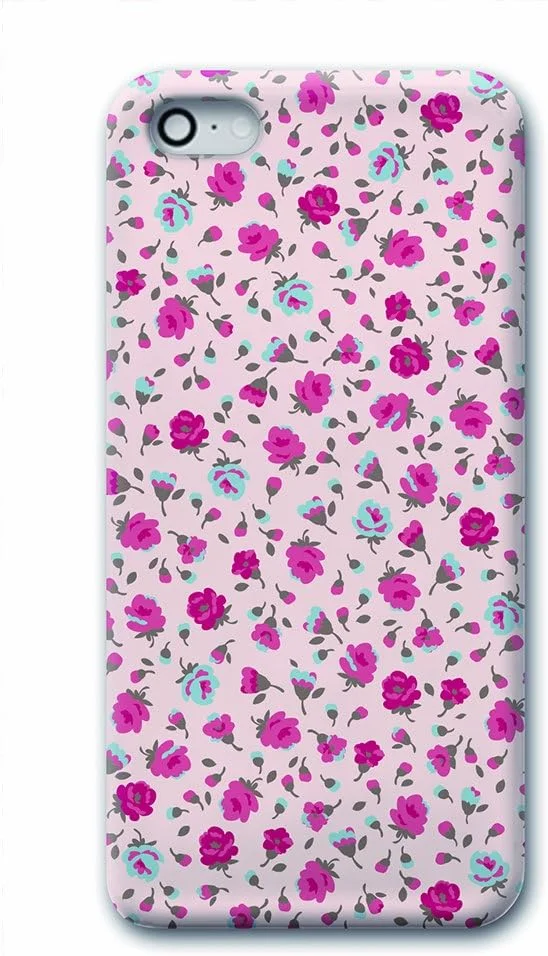 قاب گوشی هوشمند آیفون طرح گل دوست داشتنی و صورت درخشان – I5 °C – 152