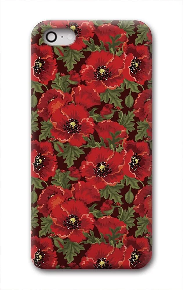 قاب گوشی هوشمند آیفون C با طرح گل های زیبا مدل CB – I5 °C – 068