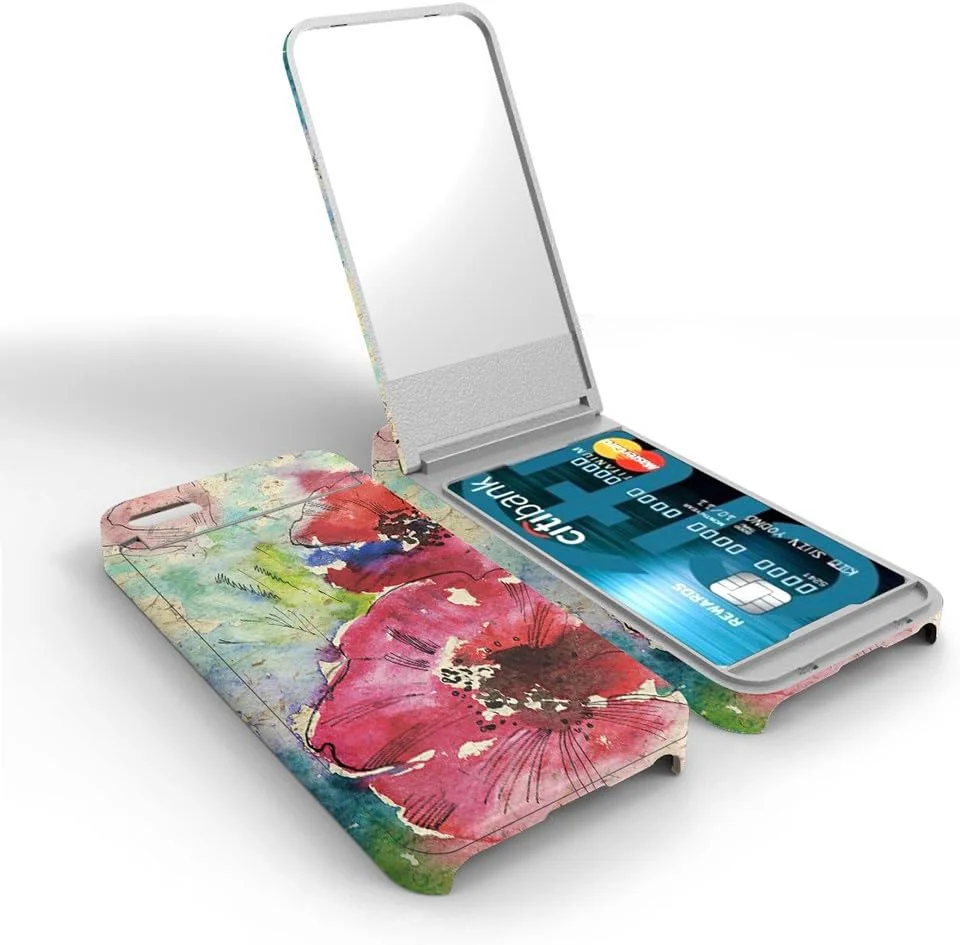 قاب آیفون 6/6s iCompact مدل Plune X collaborn به همراه آینه و ka-doforuda-