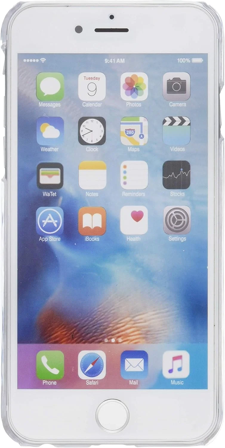 قاب سخت شفاف آیفون 6 (4.7 اینچ) طرح گرامافون به پروانه