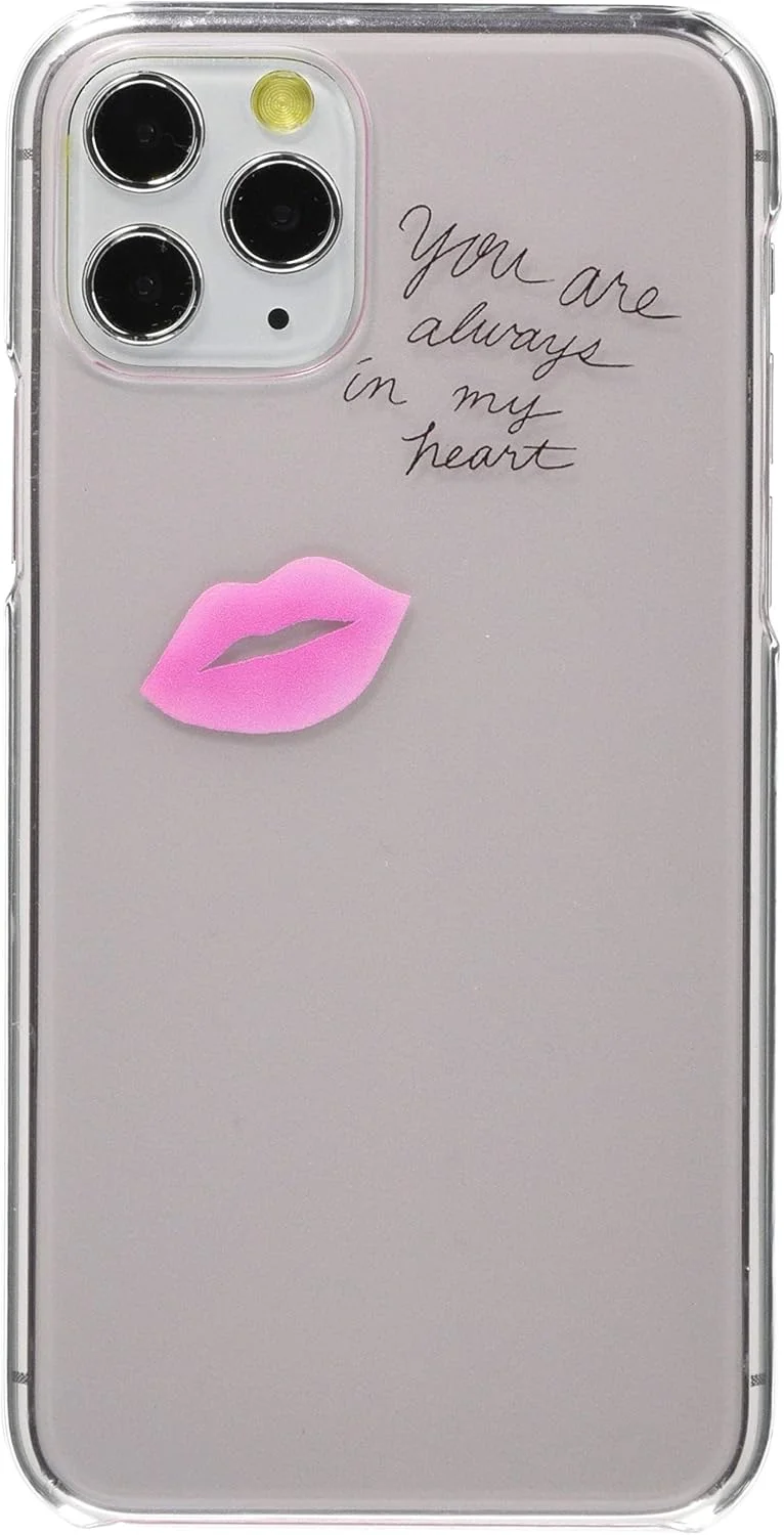 قاب محافظ شفاف طرح لب Ciara مدل ci01671101-01-ip11pr مناسب برای آیفون 11 پرو 01 (رزگلد)