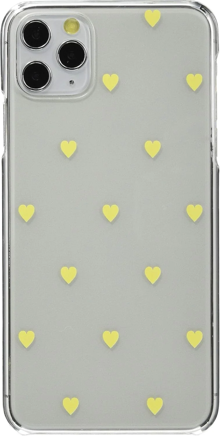 قاب محافظ شفاف طرح قلب زرد شیرین Ciara مدل ci04681101-01 مناسب برای آیفون 11 پرو مکس 01 (زرد)