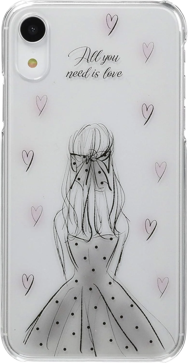 قاب محافظ شفاف Ciara DOT Lady ci04971101-01-ipxr مناسب برای آیفون XR 01 (شفاف)