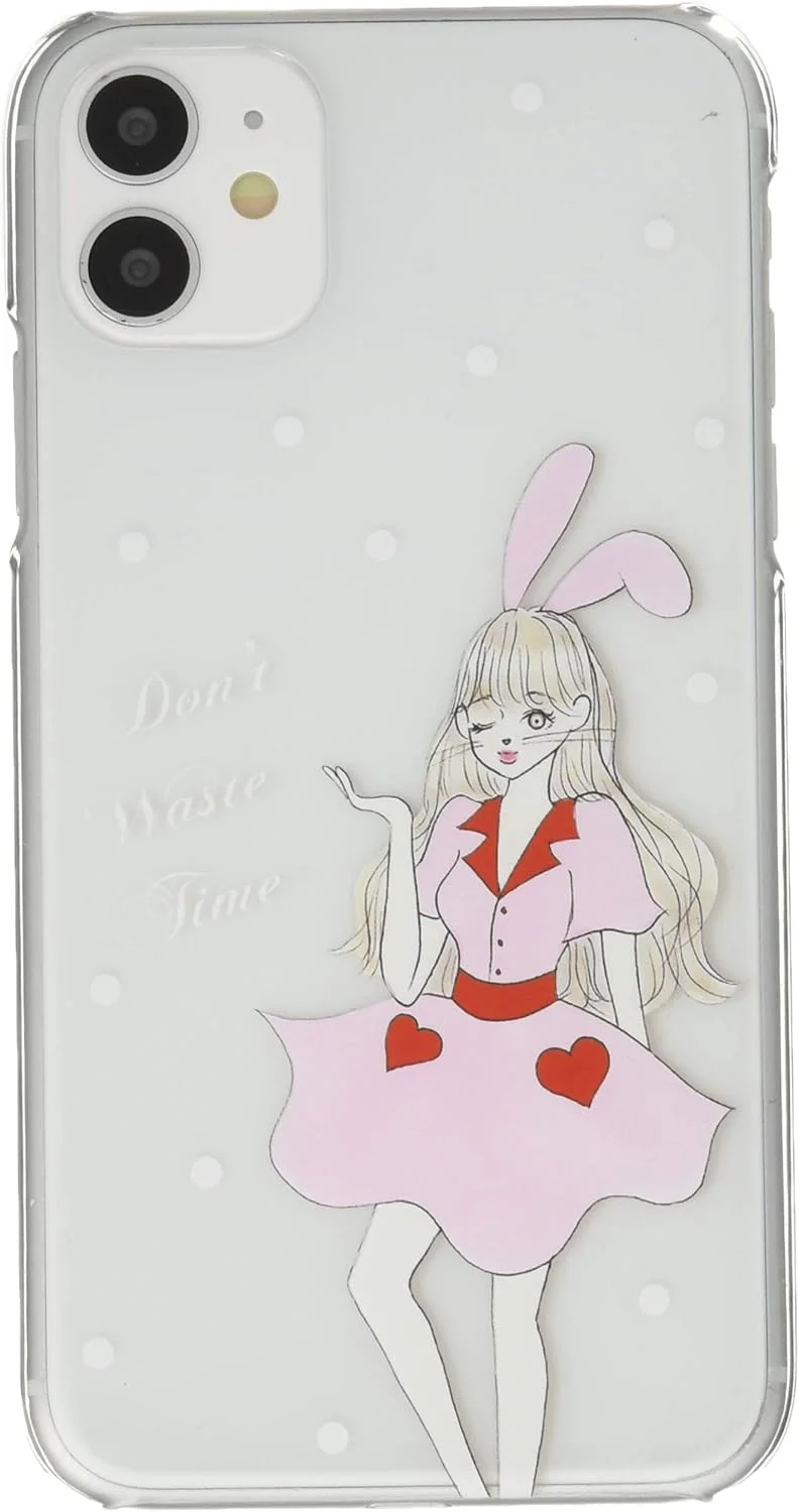 قاب محافظ شفاف طرح خرگوش پیشخدمت Ciara ci0411101-01-ip11 مناسب برای آیفون 11 01 (شفاف)