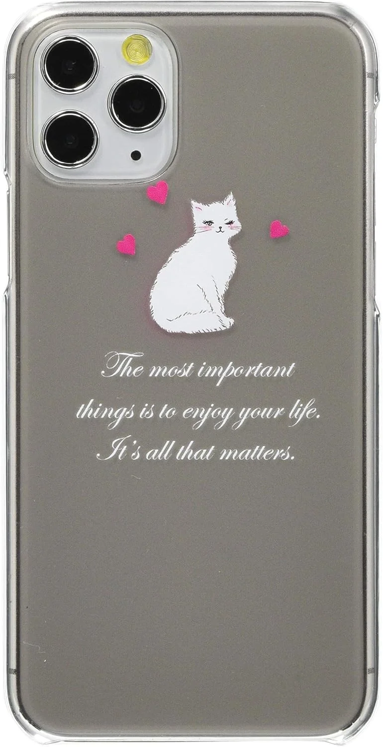 قاب محافظ شفاف Ciara Lady CAT ci02341101-03-ip11pr مناسب برای آیفون 11 پرو 03 (مشکی شفاف)