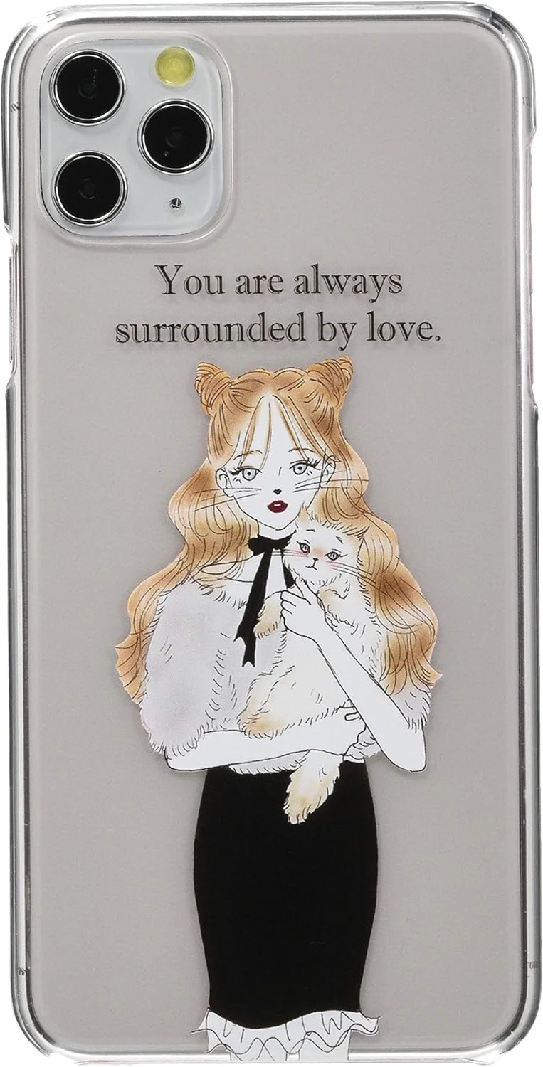 قاب محافظ شفاف Ciara New Cat Lady ci03341101-01-ip11prm مناسب برای آیفون 11 پرو مکس 01 (شفاف)