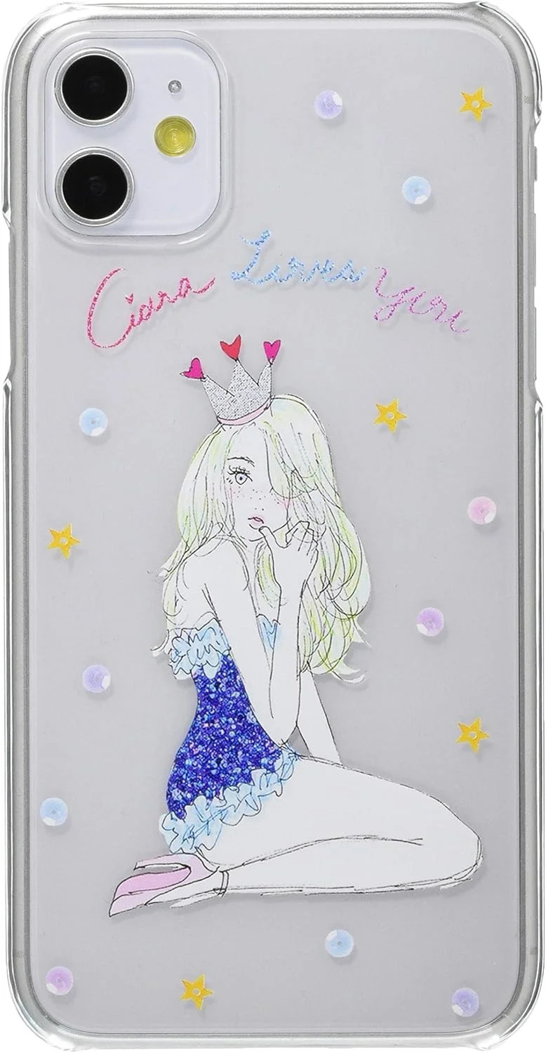 کاور شفاف اکلیلی دخترانه Ciara Ci00051101-01-ip11 برای آیفون 11 01 (شفاف)