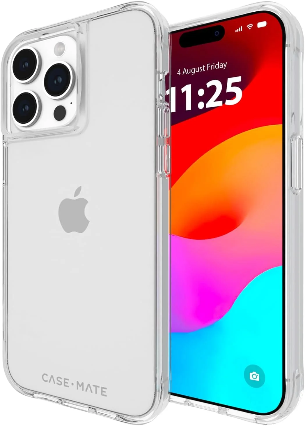 کاور محافظ سخت گوشی آیفون 15 پرو مکس - شفاف [محافظت در برابر سقوط از ارتفاع 3.6 متر] [سازگار با شارژ بی‌سیم] کاور باریک گوشی برای آیفون 15 پرو مکس 6.7 اینچ، کاور ضد ضربه با فناوری ضد زردی و ضد خش