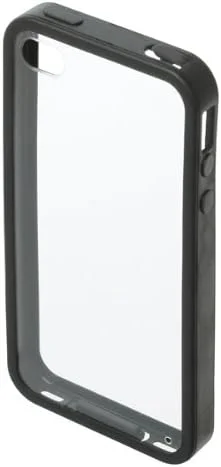 کاور محافظ شفاف CAZE Zero 5 Pro با بامپر و پشت برای آیفون 4/4S - مشکی C-Z5PI4-BK