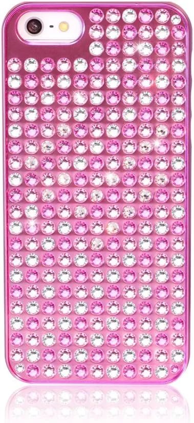 قاب فلزی سری Bling Extravaganza از Bling-My-Thing برای آیفون 5 (صورتی سه رنگ) ei5-pm-pk-pkt