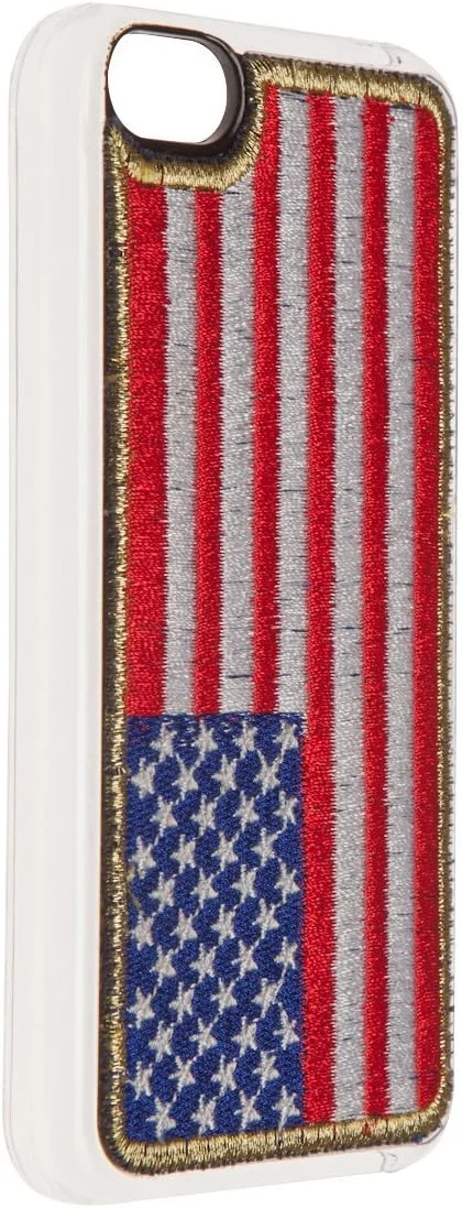 قاب گوشی آیفون 5C با طرح گلدوزی شده و نقش پرچم بریتانیا - قهوه ای قاب گوشی آیفون 5C با طرح گلدوزی شده و نقش پرچم بریتانیا - قهوه ای