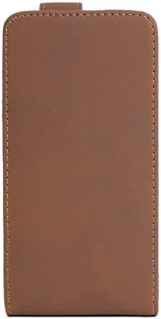 کیف چرمی جیر بازشو عمودی آیکیو-لابو مناسب آیفون 6 و 6S - قهوه ای تیره IQ – ip6sl – DBR