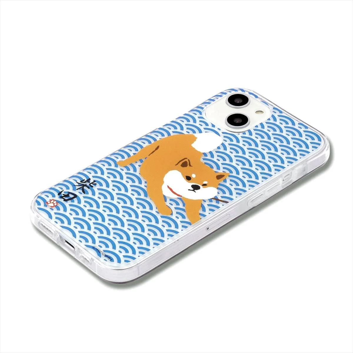 قاب گوشی آیفون 13 مینی ABBI FRIENDS مدل ABF21706i13MN، نرم، طرح شیبا-سان، شارژ بی‌سیم، محصول رسمی