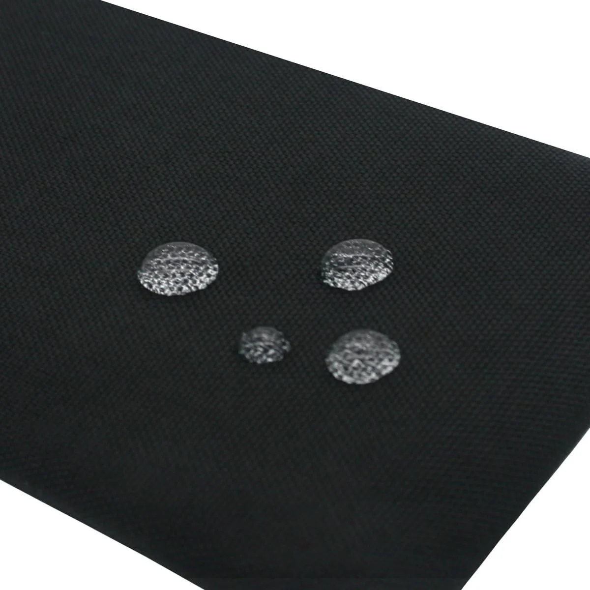 کیف مشکی کلاسیک سازگار با آیفون 16 پرو مکس 2024، کیف موبایل ساخته شده از پارچه کوردورا بادوام با اثر تمیز کننده صفحه نمایش، ساخت اروپا