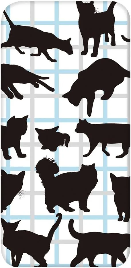 قاب گوشی آیفون 7 پلاس طرح سفید، شفاف، چاپ سخت، طرح D (cw-384)، باریک، نازک، گربه، CAT WN-PR464534