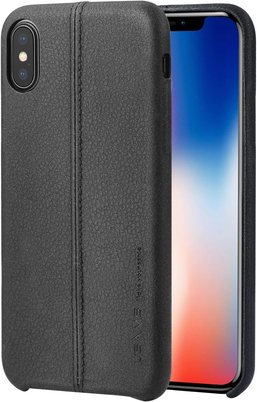 قاب گوشی آیفون X یوسامز مدل Joe Series مشکی IPXZ01 قاب گوشی آیفون X یوسامز مدل Joe Series مشکی IPXZ01