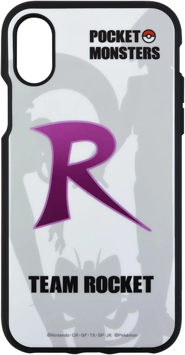 کاور گوشی آیفون X طرح تیم راکت پوکمون کاور گوشی آیفون X طرح تیم راکت پوکمون