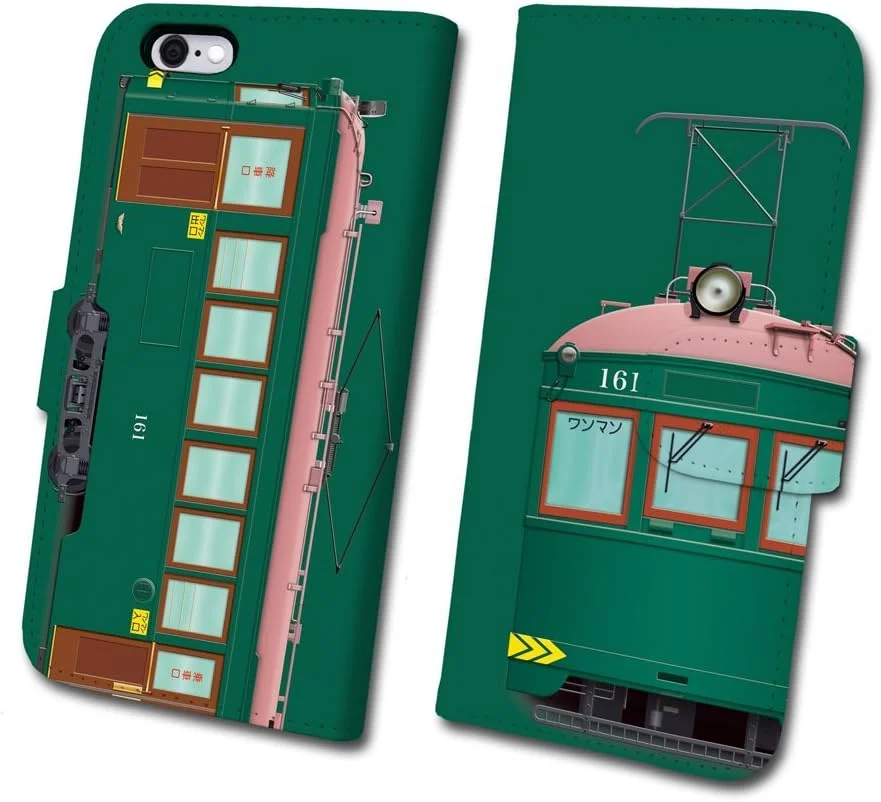 قاب گوشی هوشمند راه آهن شماره 31 "نوع ساکای مو 161 (ماشین بازسازی شده)" [مدل دفترچه ای] دارای مجوز تجاری سازی از شرکت Sakai Electric Orbit Co., Ltd. مناسب برای آیفون 6 پلاس/6s پلاس tc-t-031-6p