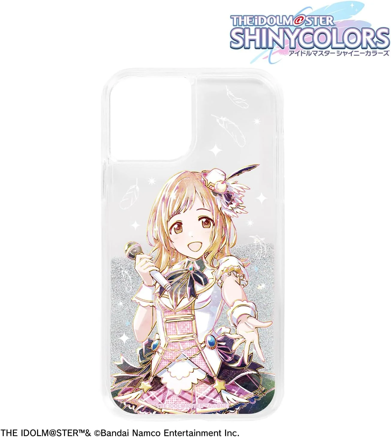 قاب گوشی آیفون طرح آیدول مستر شاینینگ کالرز مانو ساکوراگی ANI Art Glitter، سازگار با آیفون 14 پلاس قاب گوشی آیفون طرح آیدول مستر شاینینگ کالرز مانو ساکوراگی ANI Art Glitter، سازگار با آیفون 14 پلاس
