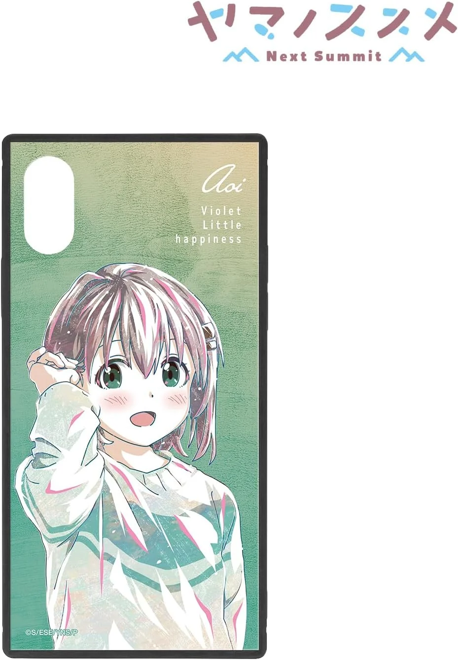 قاب آیفون شیشه ای مربعی مقاوم شده با طرح هنری آئویی از انیمه «توصیه ی کوهستان» - مناسب برای آیفون 13 مینی قاب آیفون شیشه ای مربعی مقاوم شده با طرح هنری آئویی از انیمه «توصیه ی کوهستان» - مناسب برای آیفون 13 مینی