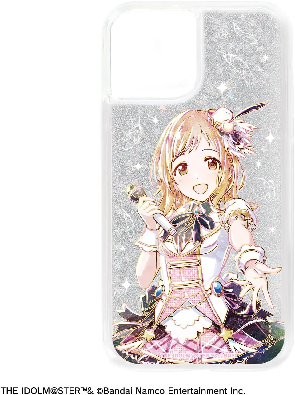 قاب گوشی آیفون طرح آیدول مستر شاینینگ کالرز مانو ساکوراگی ANI Art Glitter، سازگار با آیفون 14 پلاس قاب گوشی آیفون طرح آیدول مستر شاینینگ کالرز مانو ساکوراگی ANI Art Glitter، سازگار با آیفون 14 پلاس