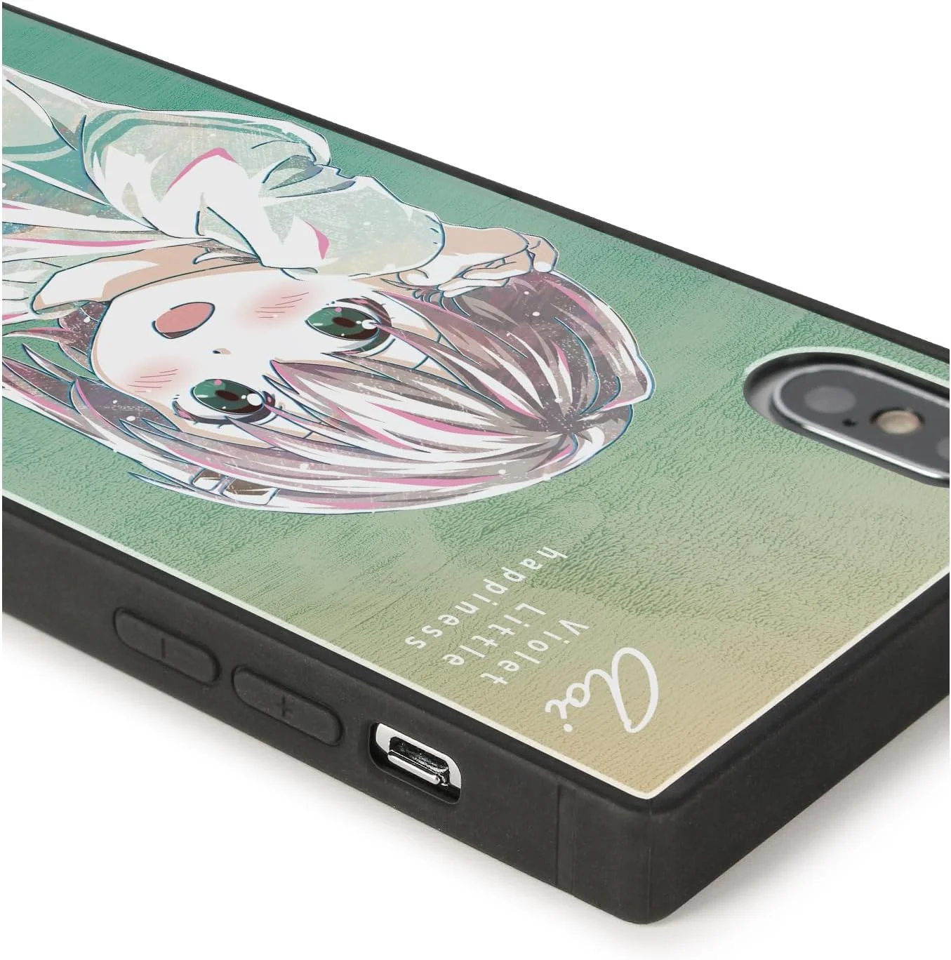 قاب آیفون شیشه ای مربعی مقاوم شده با طرح هنری آئویی از انیمه «توصیه ی کوهستان» - مناسب برای آیفون 13 مینی قاب آیفون شیشه ای مربعی مقاوم شده با طرح هنری آئویی از انیمه «توصیه ی کوهستان» - مناسب برای آیفون 13 مینی