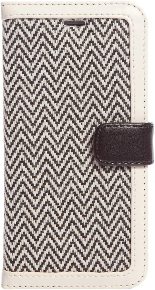 کیف زنوس مدل Z4043i6 مناسب برای آیفون 6s/6 سایز 4.7 اینچ، طرح جناغی، رنگ عاجی، مدل Diary