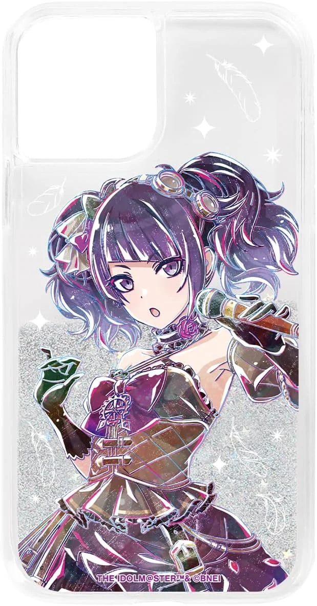 قاب گوشی آیفون طرح درخشان و هنری "آیدول مستر شاینینگ کالرز" مدل Mimi Tanaka، سازگار با آیفون 14 پلاس