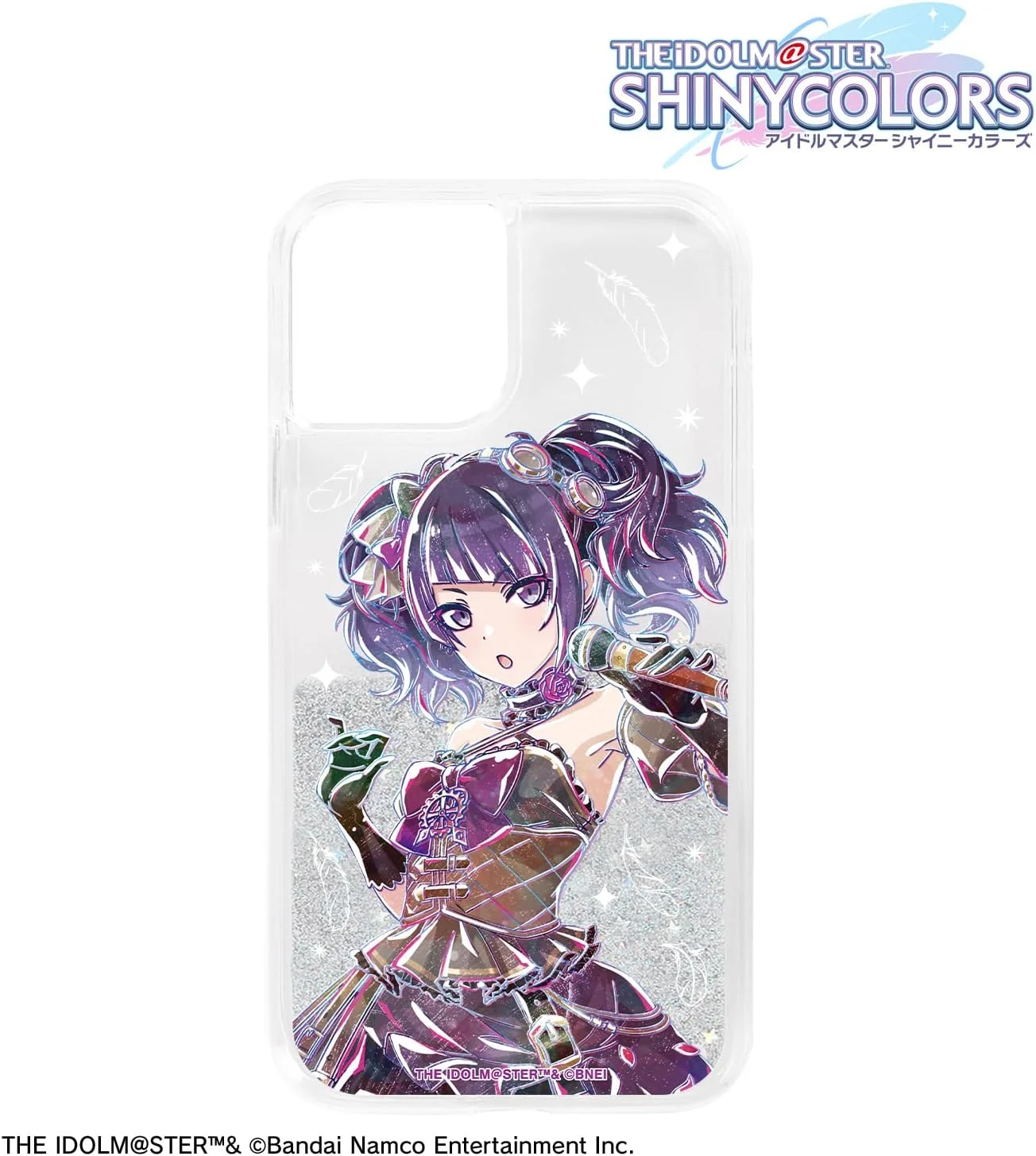 قاب گوشی آیفون طرح درخشان و هنری "آیدول مستر شاینینگ کالرز" مدل Mimi Tanaka، سازگار با آیفون 14 پلاس