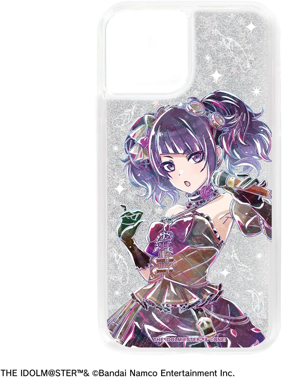 قاب گوشی آیفون طرح درخشان و هنری "آیدول مستر شاینینگ کالرز" مدل Mimi Tanaka، سازگار با آیفون 14 پلاس