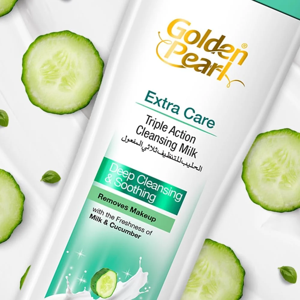 شیر پاک‌کن سه کاره مروارید طلایی 200 میلی‌لیتر