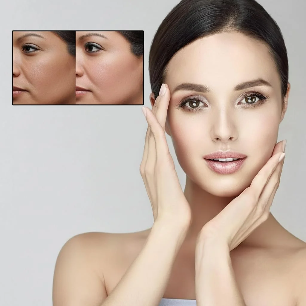 پاک کننده صورت برنج آزونی، پاک کننده روغن صورت، کرم پاک کننده صورت، مرطوب کننده، روشن کننده و پاک کننده عمیق، وگان، ارگانیک، شستشوی صورت برای پوست های حساس، معمولی و چرب