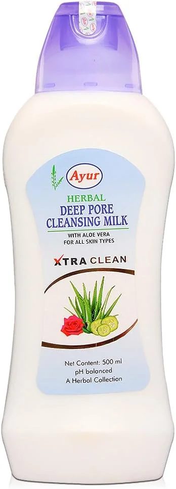 شیر پاک کننده عمیق منافذ پوست آیور هربال ۱۰۰ میلی لیتر