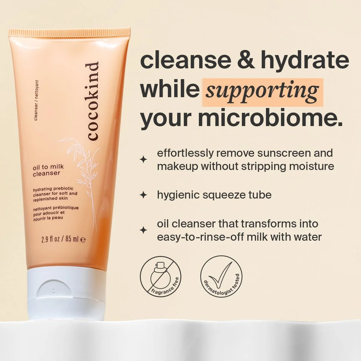 شوینده صورت روغن به شیر Cocokind، پاک کننده روغنی و پاک کننده آرایش روغنی - روغن پاک کننده، شیر پاک کننده و کرم پاک کننده صورت شوینده صورت روغن به شیر Cocokind، پاک کننده روغنی و پاک کننده آرایش روغنی - روغن پاک کننده، شیر پاک کننده و کرم پاک کننده صورت