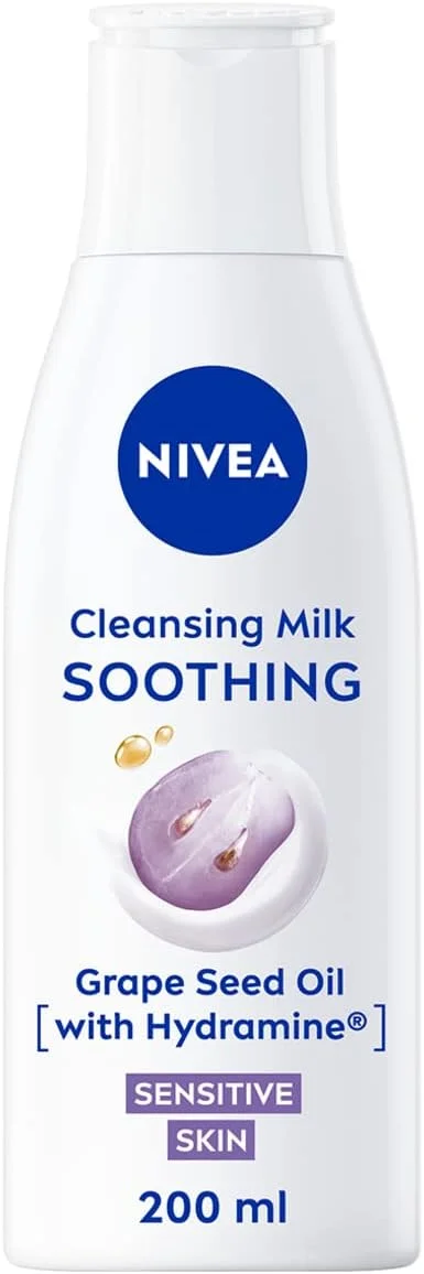 شیر پاک کننده صورت نیوآ مخصوص پوست حساس، 200 میلی لیتر، بسته 3 عددی