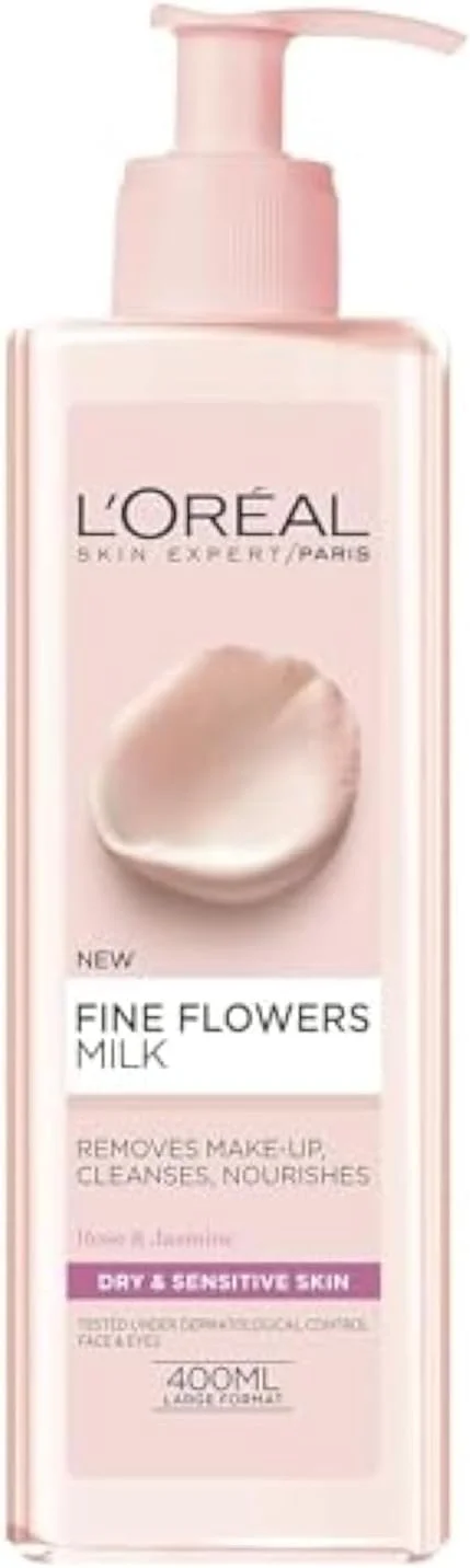 شیر پاک کننده گل های لطیف لورآل پاریس، ۴۰۰ میلی لیتر