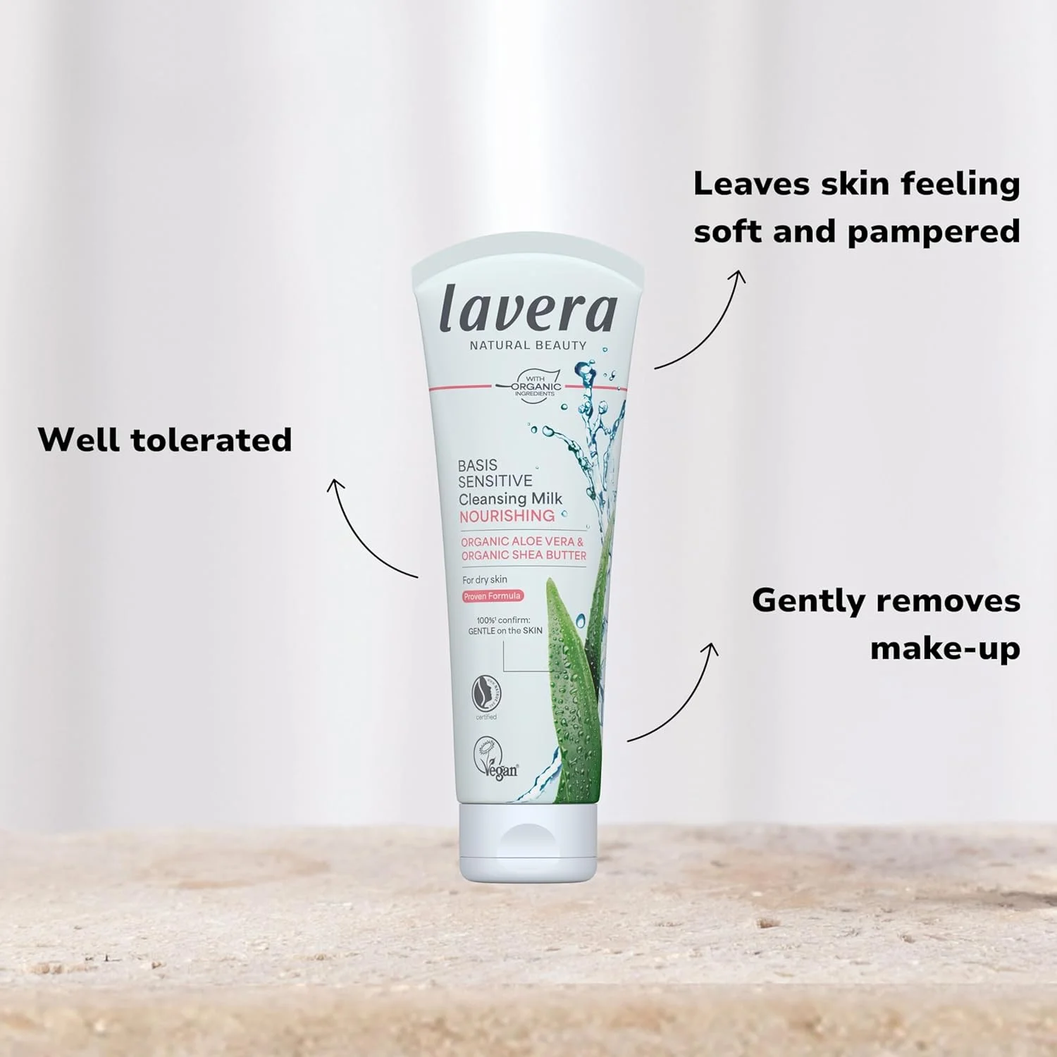 شیر پاک کننده صورت لاورا مدل بیسیس، 125 میلی لیتر