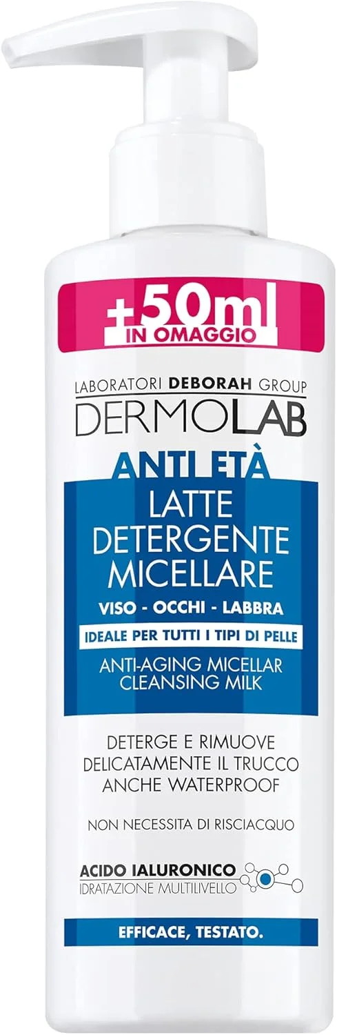 شیر پاک کننده میسلار ضد پیری درمولب - 250 میلی لیتر