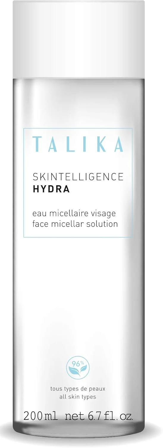 محلول میسلار آبرسان صورت و چشم تالیکا Skintelligence Hydra - پاک کننده صورت بدون نیاز به آبکشی و مناسب برای انواع پوست، 1 عدد