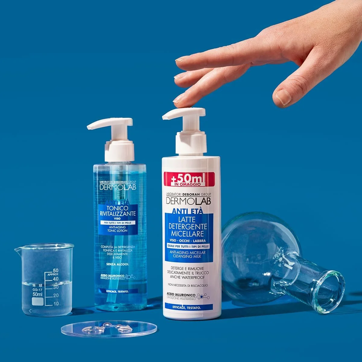 شیر پاک کننده میسلار ضد پیری درمولب - 250 میلی لیتر