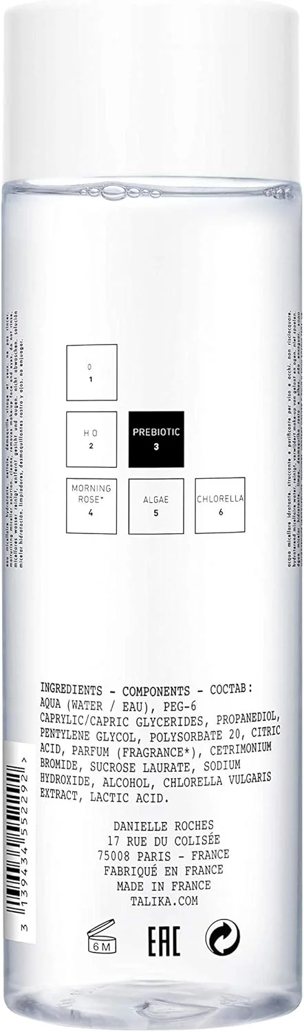 محلول میسلار آبرسان صورت و چشم تالیکا Skintelligence Hydra - پاک کننده صورت بدون نیاز به آبکشی و مناسب برای انواع پوست، 1 عدد