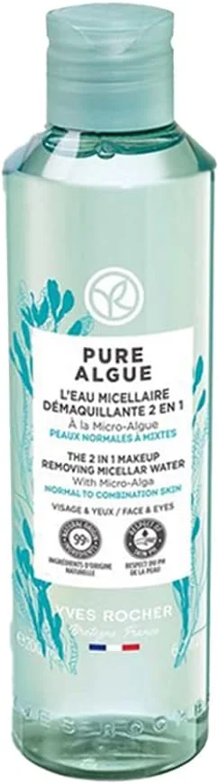 میسلار واتر پاک کننده آرایش دو در یک Pure Algue ایوروشه