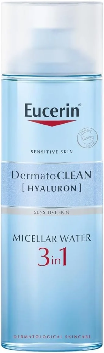 مایع پاک کننده میسلار 3 در 1 اوسرین Dermatoclean، 200 میلی لیتر، سفید