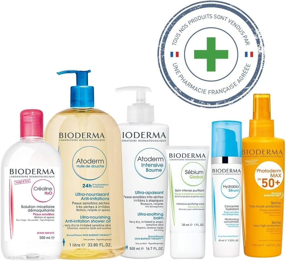 محلول میسلار بایودرما سبیوم H2O، 2 عدد 500 میلی لیتر محلول میسلار بایودرما سبیوم H2O، 2 عدد 500 میلی لیتر