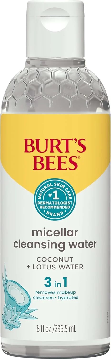 آب پاک کننده میسلار Burt's Bees با عصاره نارگیل و لوتوس، 236 میلی لیتر (بسته بندی ممکن است متفاوت باشد)