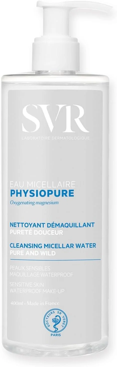میسلار واتر پاک کننده ملایم Svr Physiopure، ۴۰۰ میلی لیتر