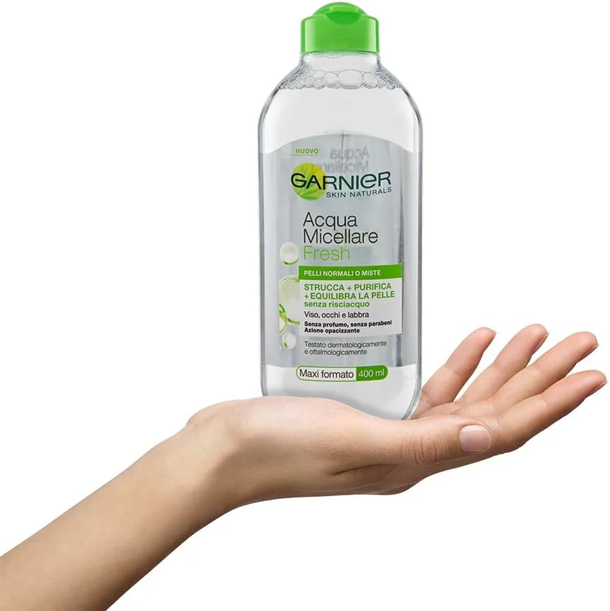 میسلار واتر پاک کننده روزانه گارنیه، 400 میلی لیتر طراوت بخش