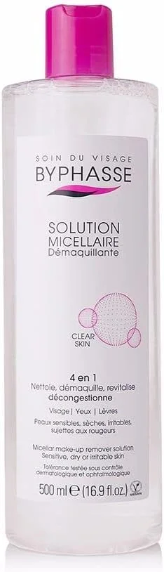 محلول پاک کننده آرایش میسلار بایفس (500 میلی لیتر)